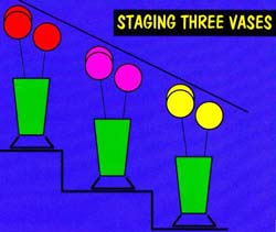 3 vases