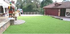 Artificial grass lawn