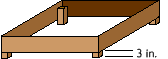 single layer of stackable compost bin